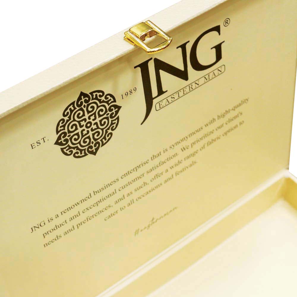 <b>Cream Grains Gift Box</b> - JNG Mens Fabric