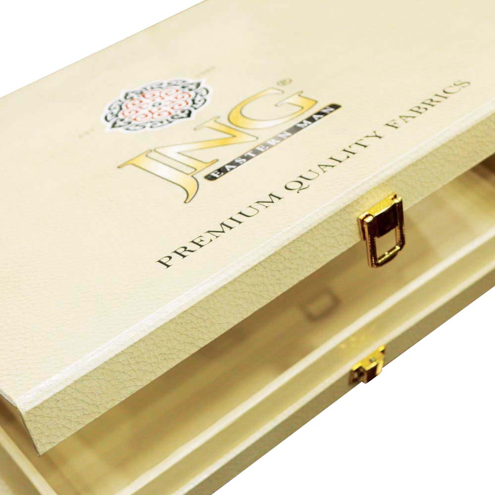 <b>Cream Grains Gift Box</b> - JNG Mens Fabric