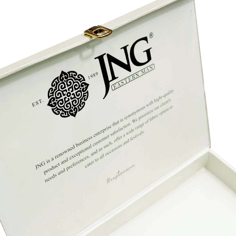 <b>Off-White Grains Gift Box</b> - JNG Mens Fabric