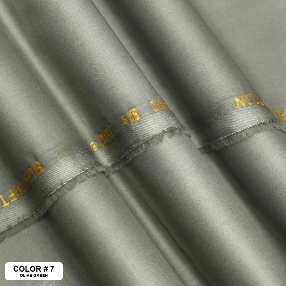 <b>Mont Blanc</b> <br> <h5>(Plain Cotton)</h5> - JNG Mens Fabric