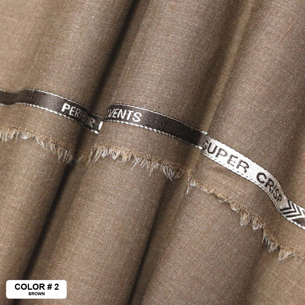 <b>Super Crisp</b> <br> <h5>(Designer Wash & Wear )</h5> - JNG Mens Fabric