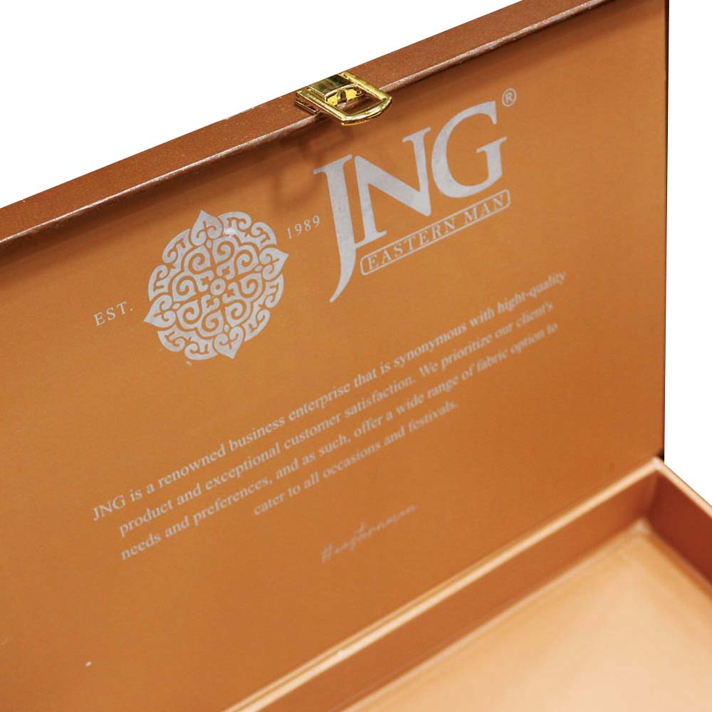 <b>Brown Grains Gift Box</b> - JNG Mens Fabric