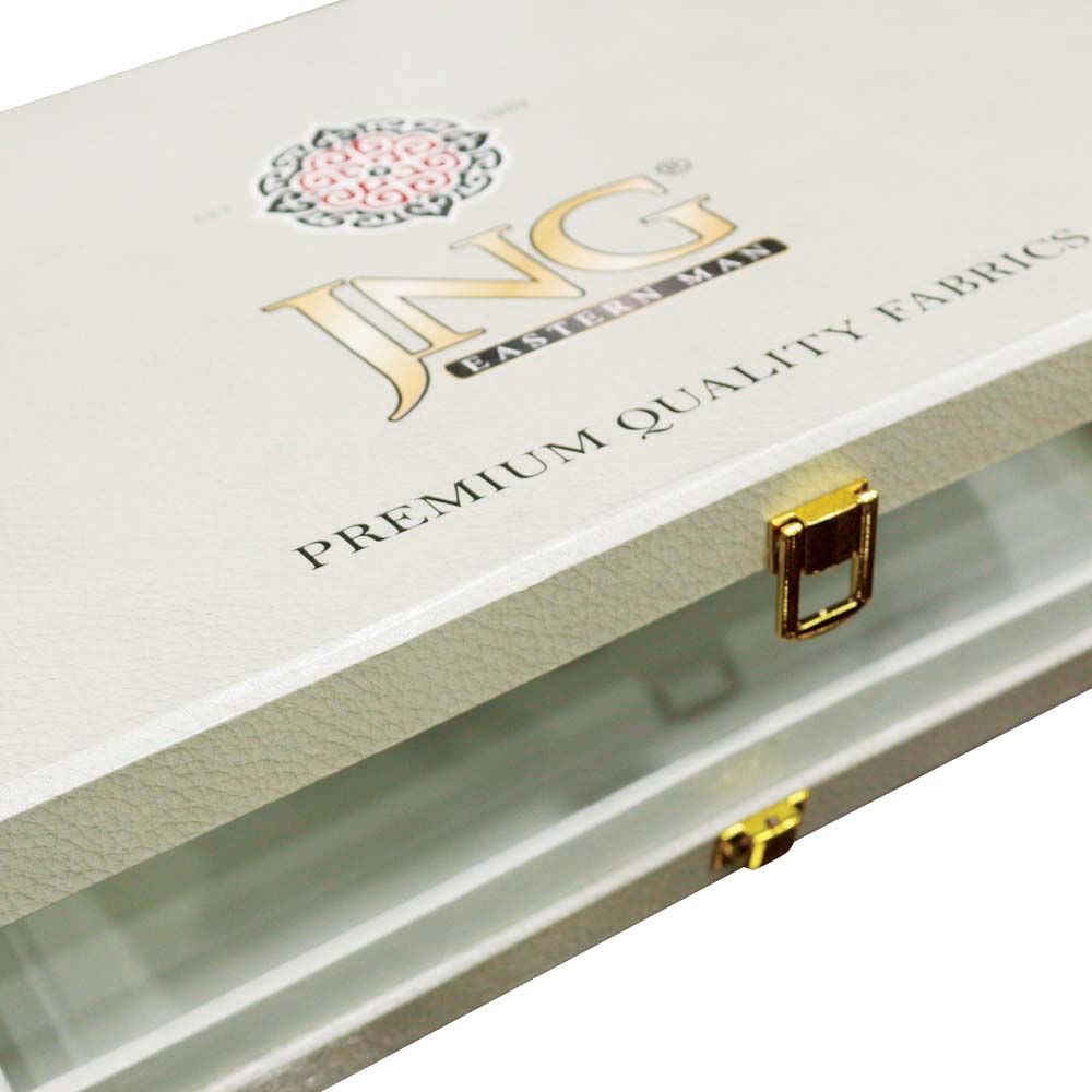 <b>Off-White Grains Gift Box</b> - JNG Mens Fabric