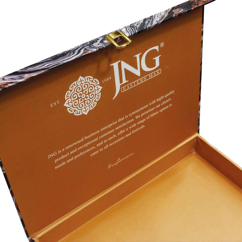 <b>Marble Cake Gift Box</b> - JNG Mens Fabric