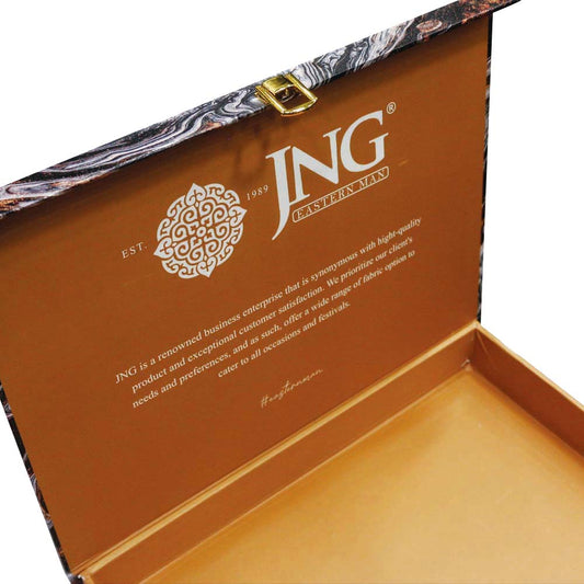 <b>Marble Cake Gift Box</b> - JNG Mens Fabric