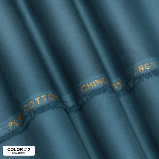 <b>Chino</b> <br> <h5>(Plain Cotton)</h5> - JNG Mens Fabric