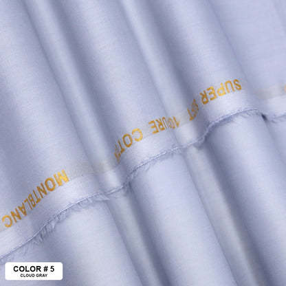 <b>Mont Blanc</b> <br> <h5>(Plain Cotton)</h5> - JNG Mens Fabric