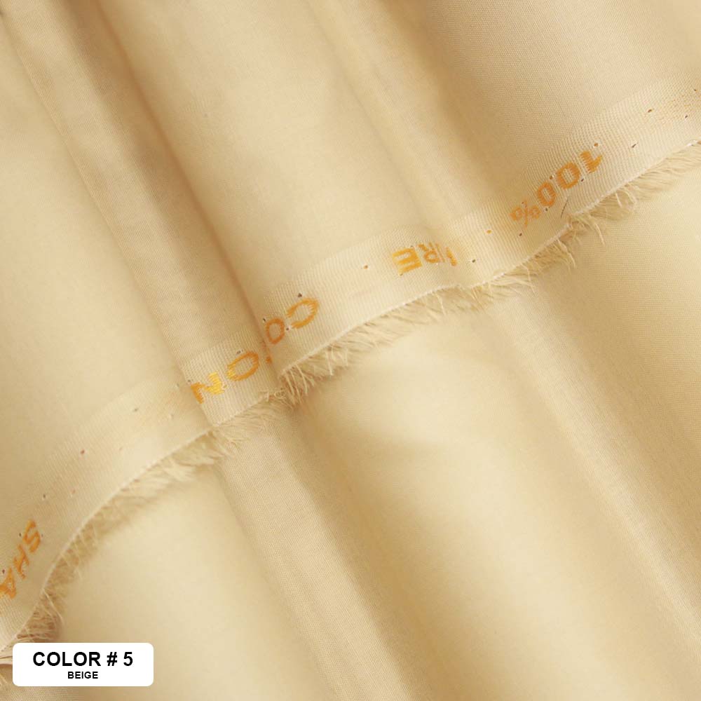 <b>Shawn</b> <br> <h5>(Plain Cotton)</h5> - JNG Mens Fabric