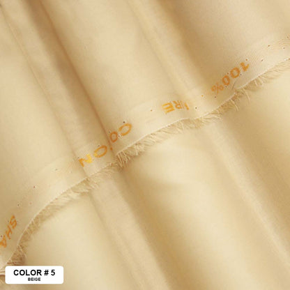 <b>Shawn</b> <br> <h5>(Plain Cotton)</h5> - JNG Mens Fabric