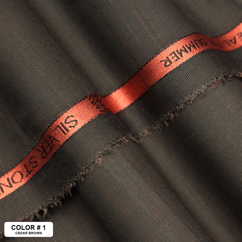 <b>Silver Stone</b> <br> <h5>(Designer Wash & Wear )</h5> - JNG Mens Fabric