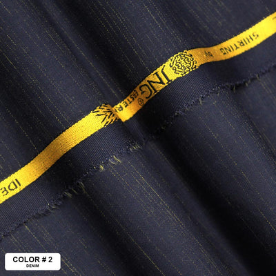 <b>Silver Stone</b> <br> <h5>(Designer Wash & Wear )</h5> - JNG Mens Fabric