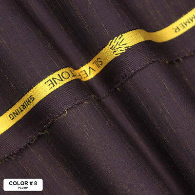 <b>Silver Stone</b> <br> <h5>(Designer Wash & Wear )</h5> - JNG Mens Fabric