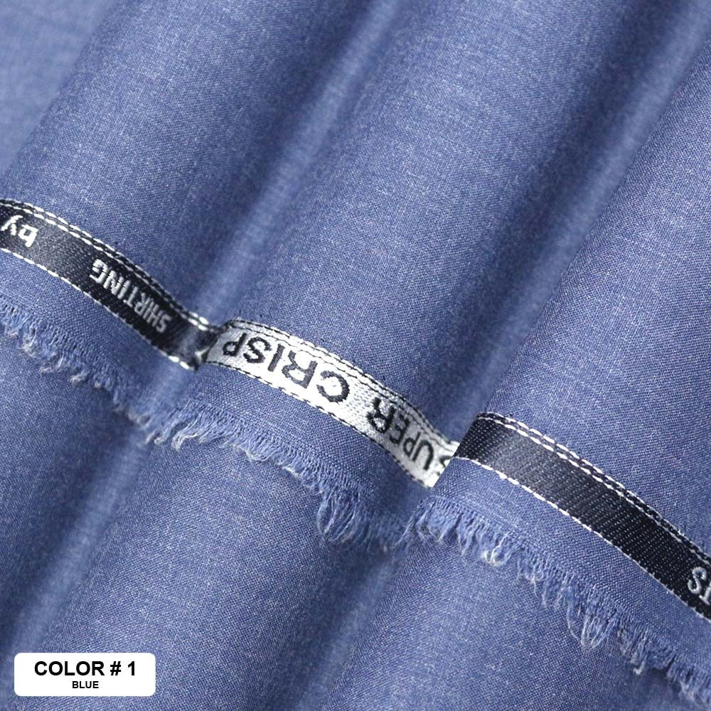 <b>Super Crisp</b> <br> <h5>(Designer Wash & Wear )</h5> - JNG Mens Fabric