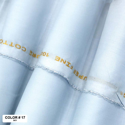 <b>Supreme Latha</b> <br> <h5>(Plain Cotton)</h5> - JNG Mens Fabric