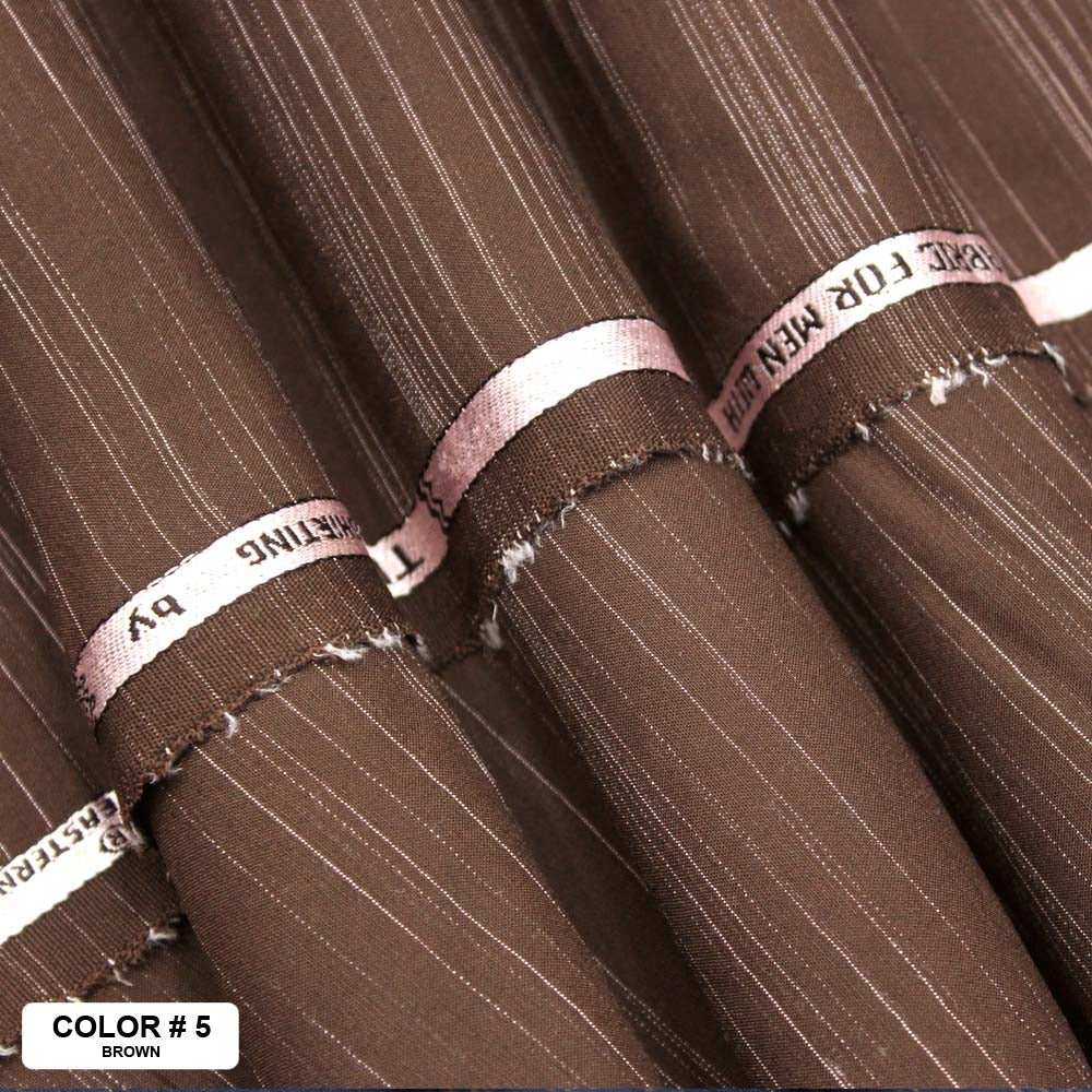 <b>Ticket</b> <br> <h5>(Designer Wash & Wear )</h5> - JNG Mens Fabric