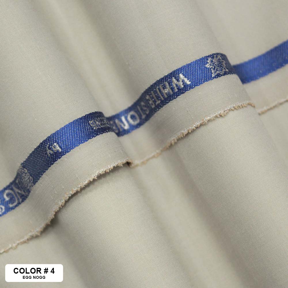 <b>White Stones</b> <br> <h5>(Plain Wash & Wear)</h5> - JNG Mens Fabric